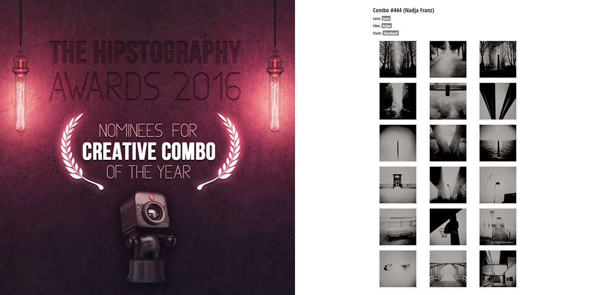 Arjan - Jane Combo der Creative Combo Nominierung bei den Hipstography Awards 2016