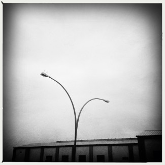 Minimalistische Fotografie auf Hipstamatic - MFG 5 Gelände Kiel Holtenau