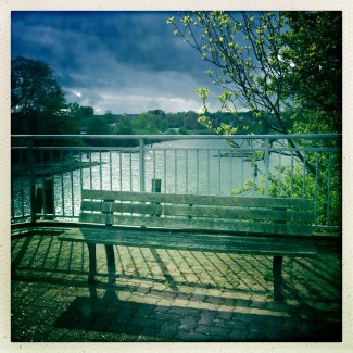 Cloudporn Bank Kiel Kanal Schleuse Holtenau