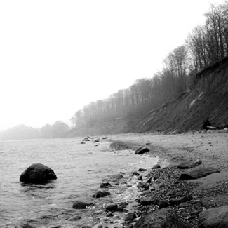 Fotografie Schwarzweiß Landschaft Landschaftsphotgraphie Landscape Schleswig-Holstein Noer Ostsee Meer Steilküste
