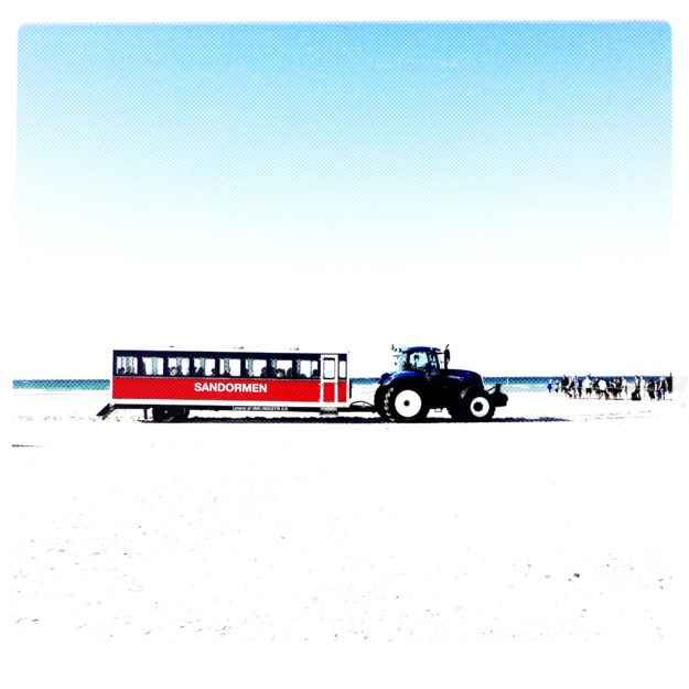 Sanddormen nach Grenen Express zur Nordspitze Dänemarks