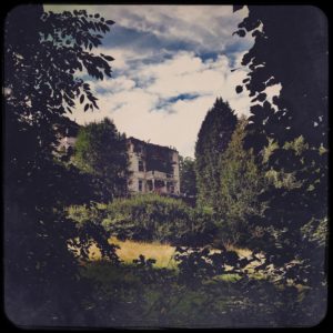hipstamatic Foto einer Ruine in Bad Harzburg